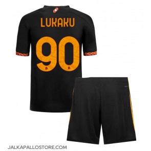 AS Roma Romelu Lukaku #90 Kolmaspaita Lapsille 2023-24 Lyhythihainen (+ shortsit)